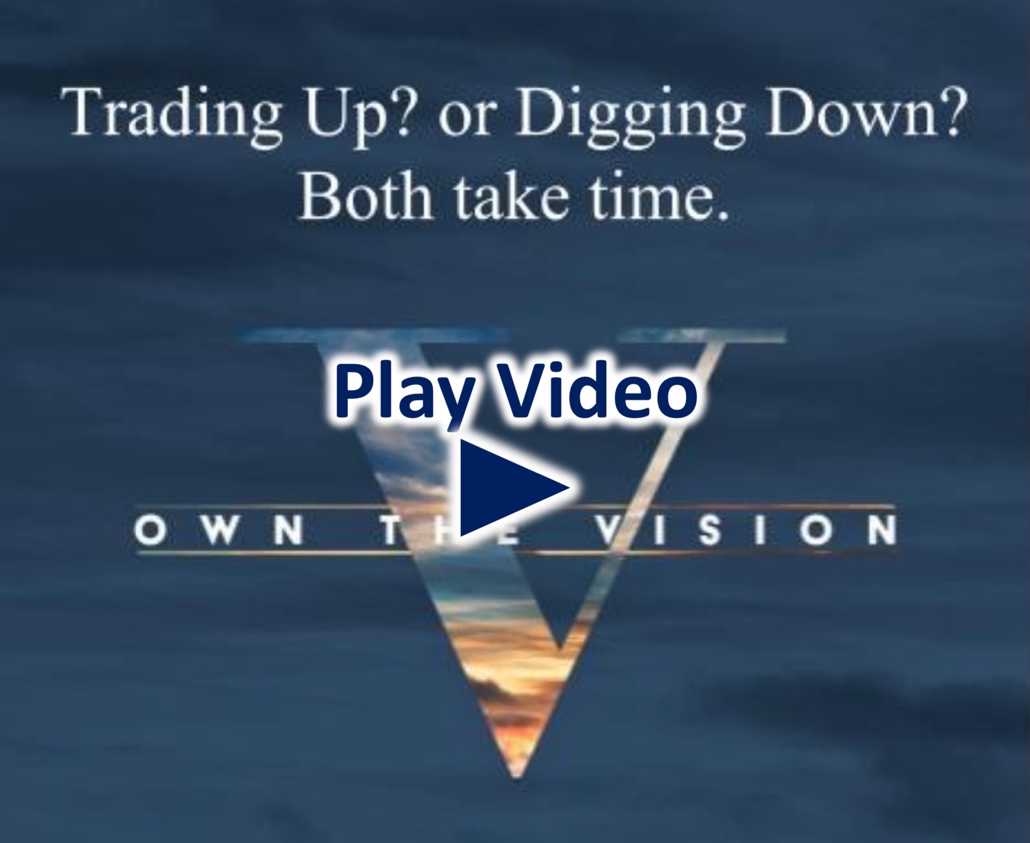 Time: Trading Up or Digging Down