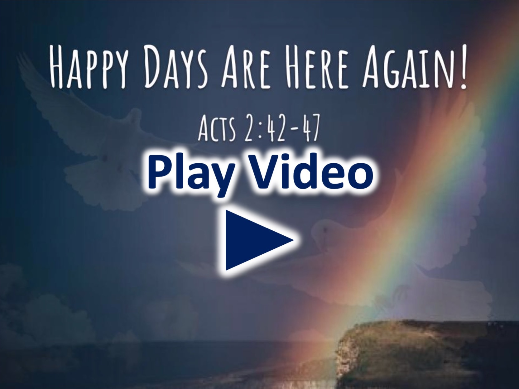 Happy Days are Here Again! Image