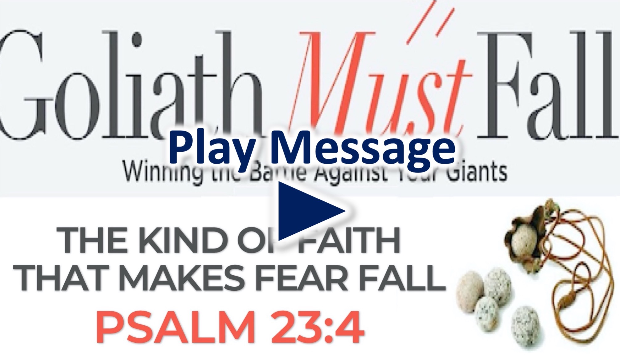 The Kind of Faith that Makes Fear Fall Image