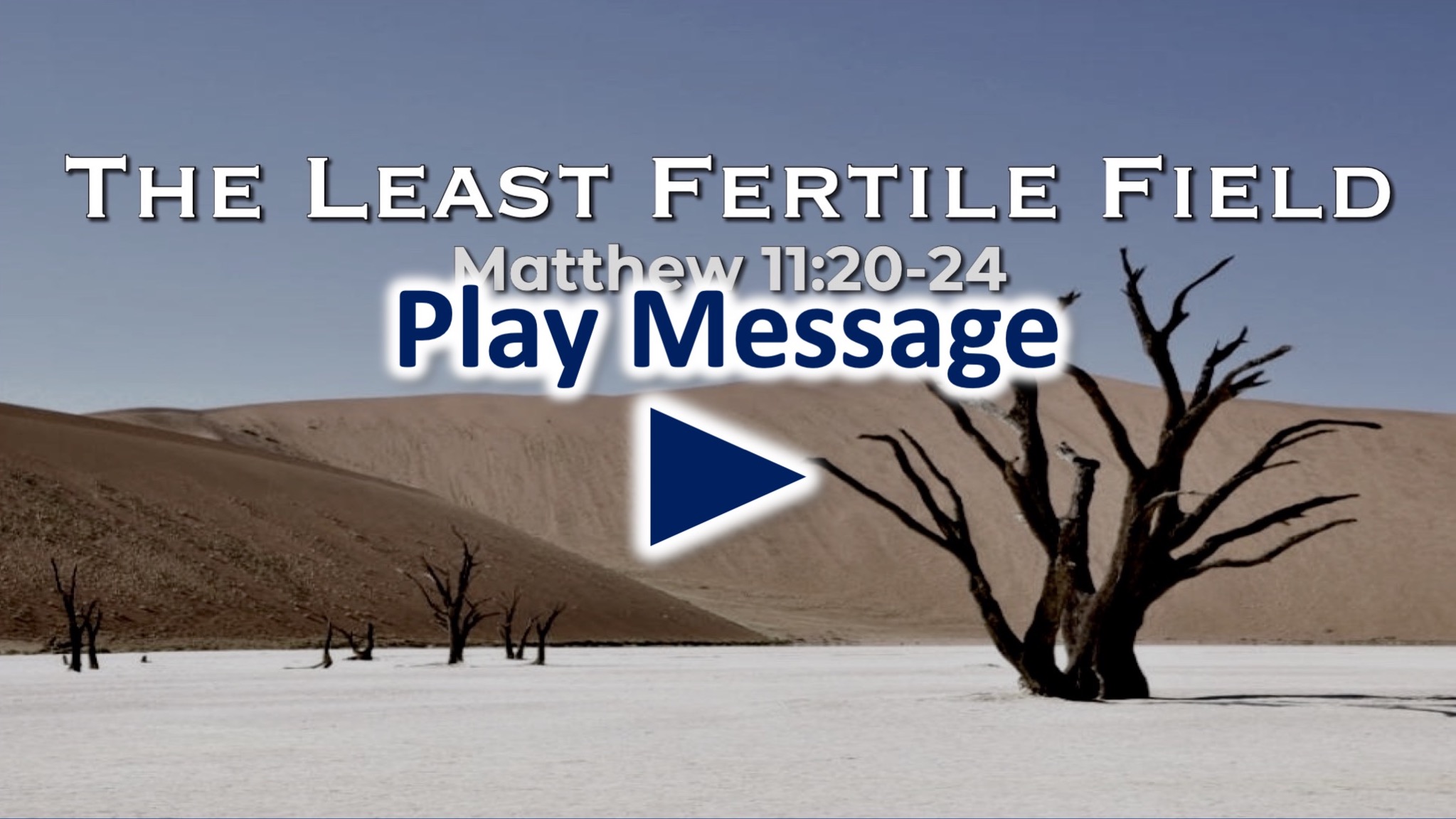 The Least Fertile Field