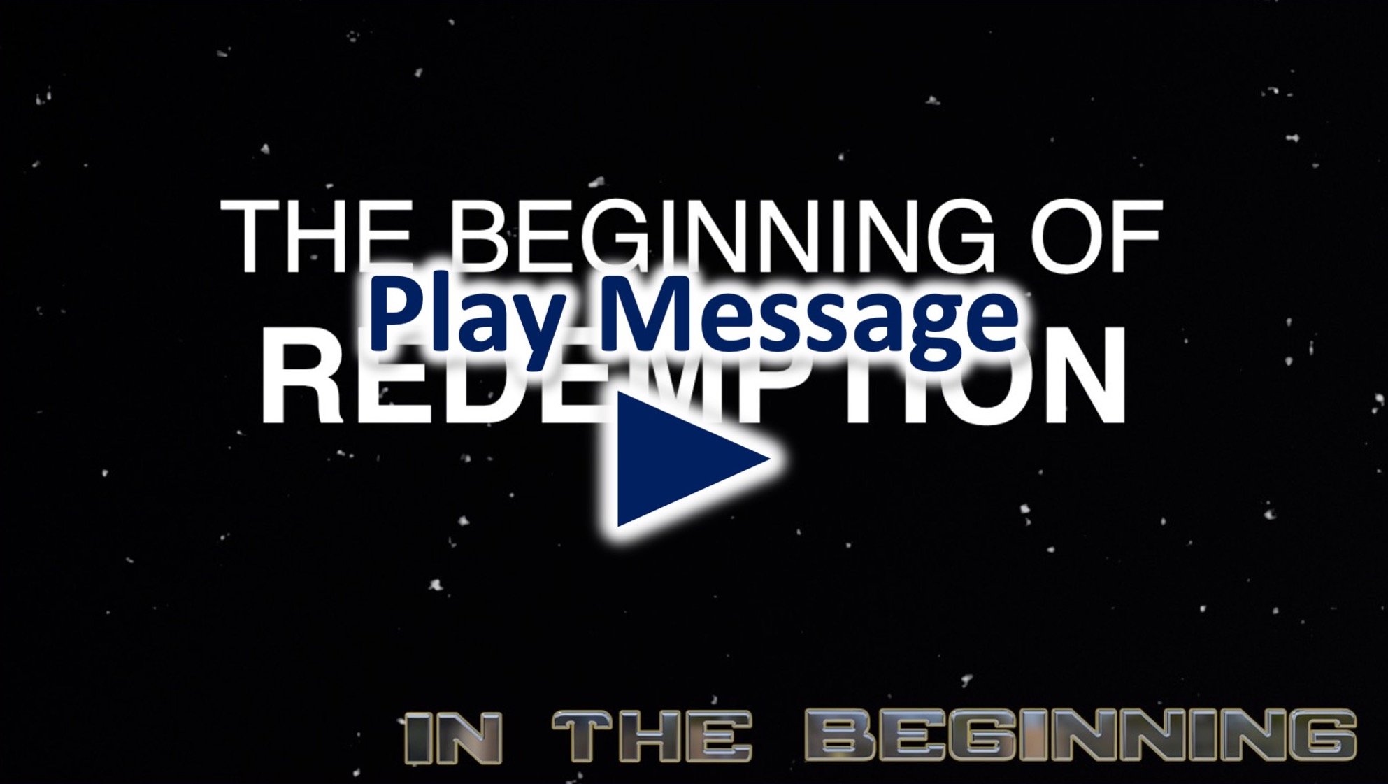 The Beginning of Redemption Image