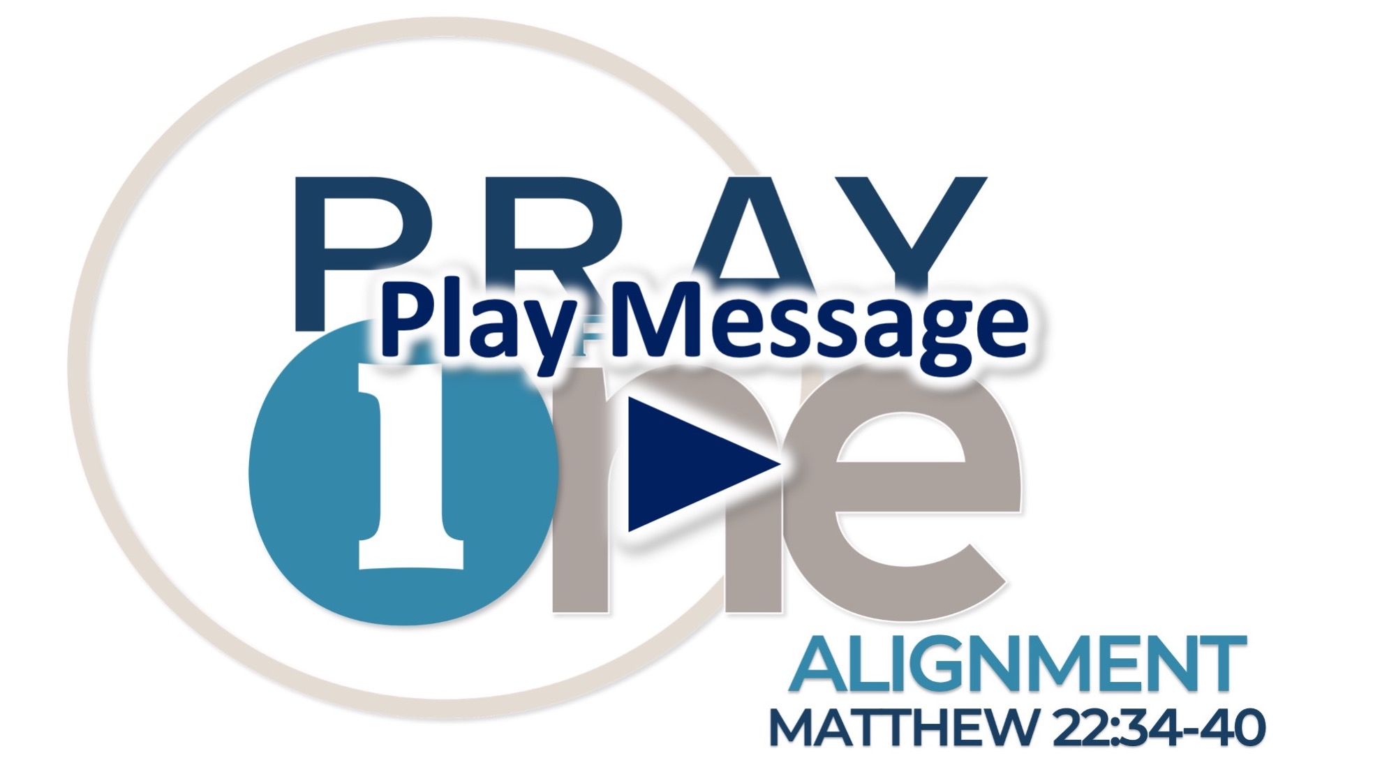 Pray for One: Alignment Image