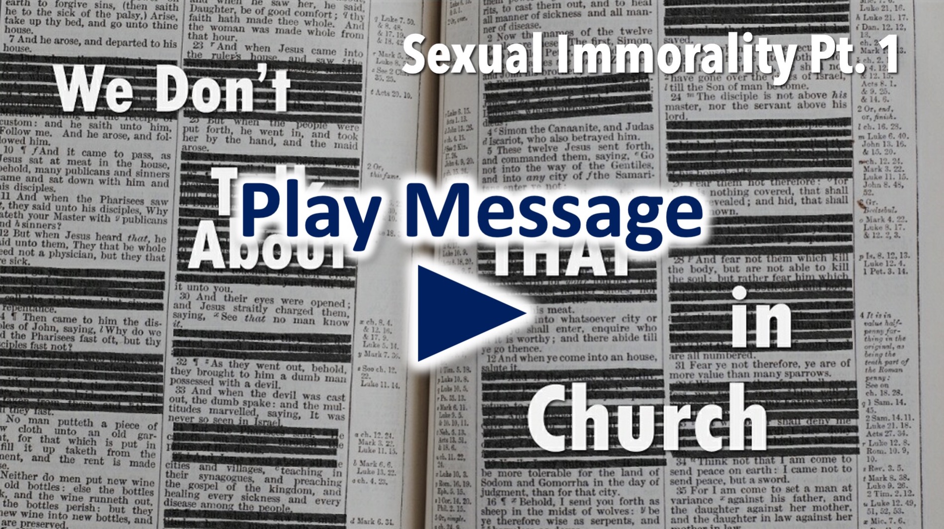 Sexual Immorality pt 1 Image