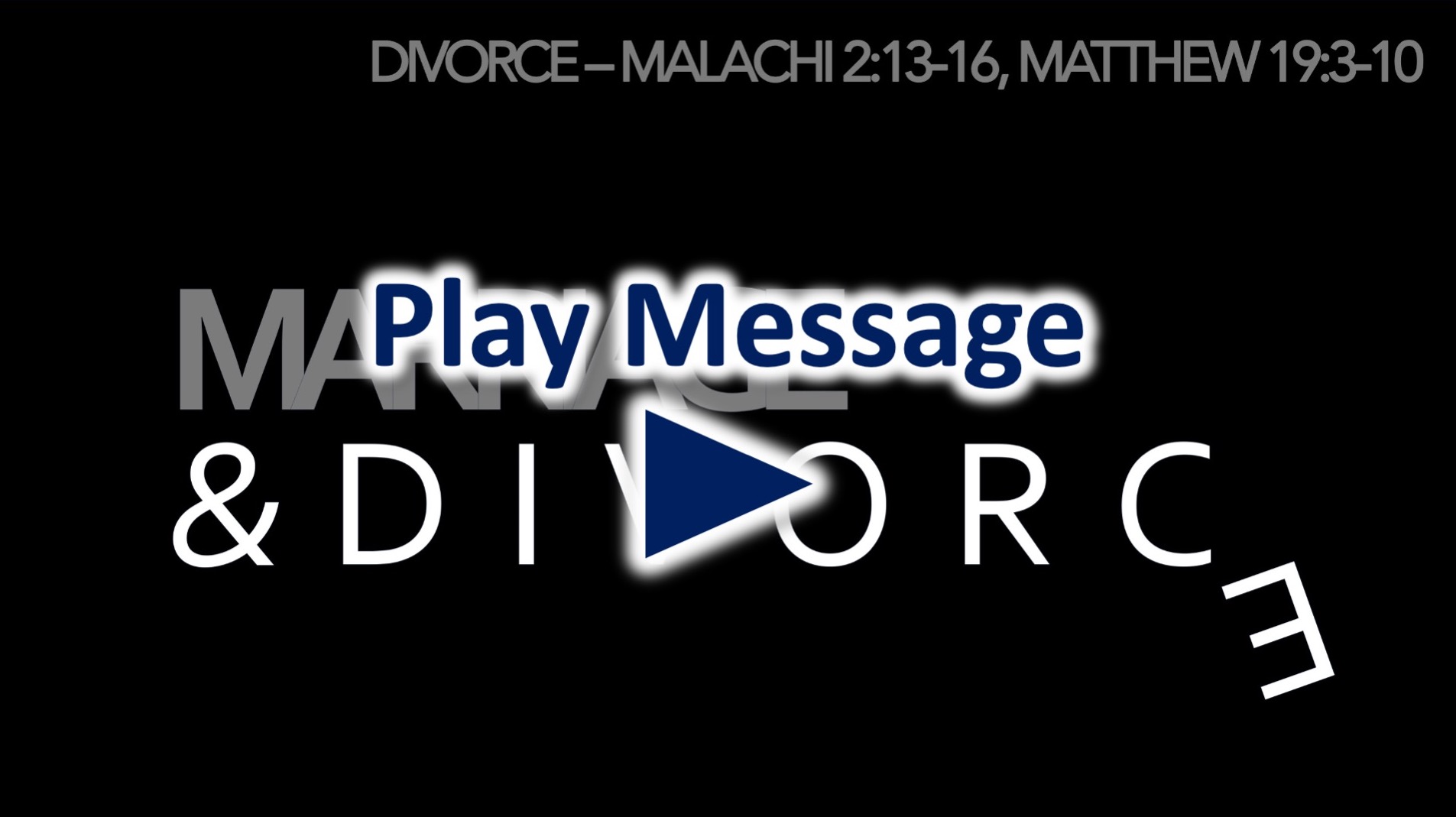 Marriage and Divorce: Divorce